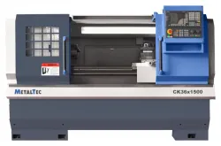 Токарный станок c ЧПУ с горизонтальной станиной MetalTec CK 36x1500